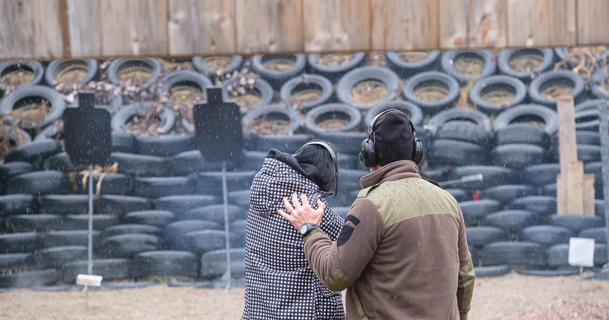 Éleslövészeten vetélkedtek az újságírók